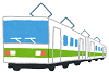 電車のイラスト
